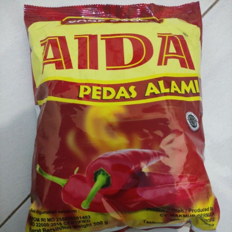 

Aida pedas cabe bubuk