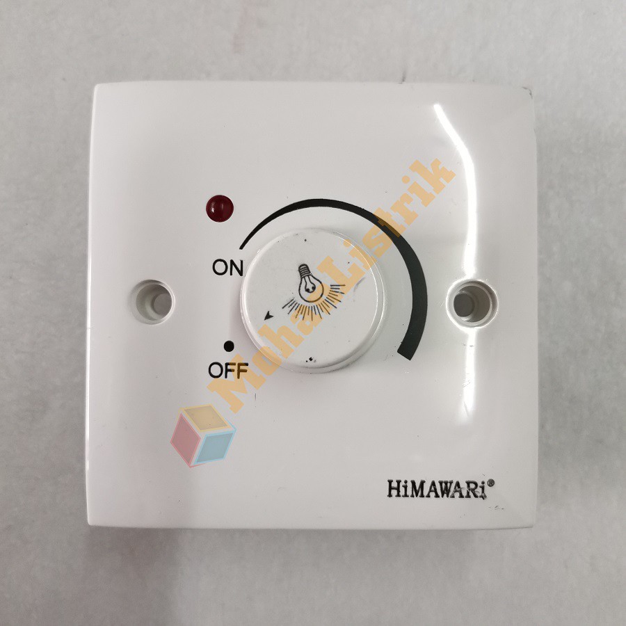 Saklar Dimer Himawari Light Dimmer Kipas Dinamo Lampu Led Filamen