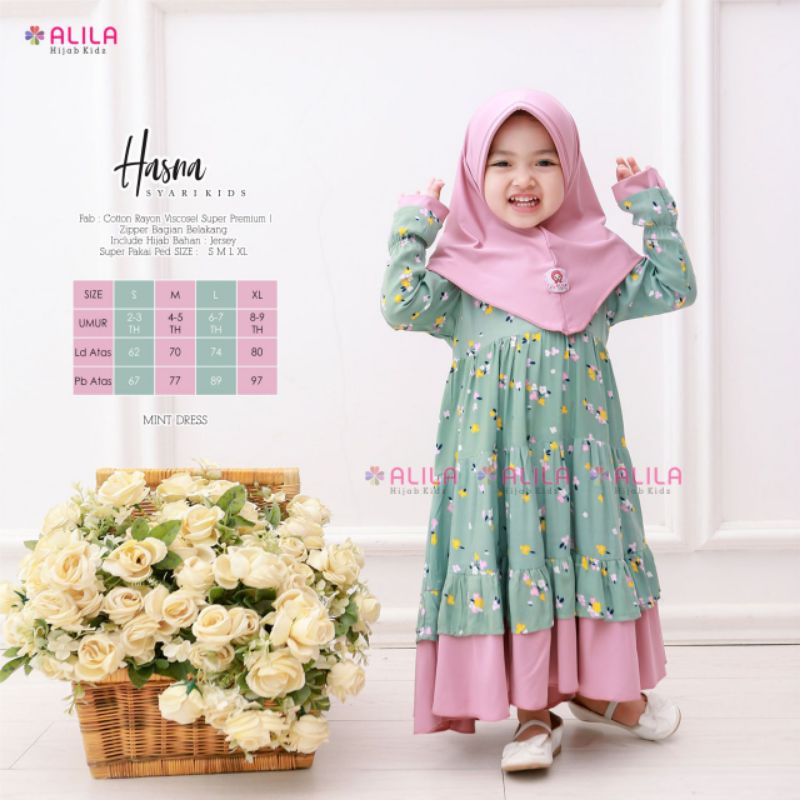 Gamis Anak Hasna by Alila
