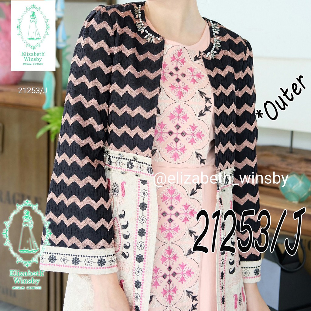 GAMIS OUTER ELIZABETH WINSBY FASHION BAJU MUSLIM GAMIS GAMIS OUTER ELIZABETH WINSBY FASHION BAJU MUSLIM GAMIS