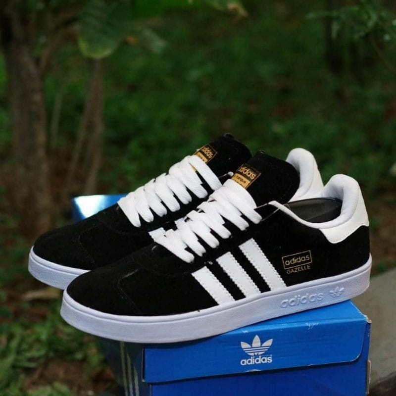 Adidas Questar Gazelle OG Neo Racer Lite Trail Black White Original Indonesia 100% Bnwb Sepatu Hitam Putih Pria