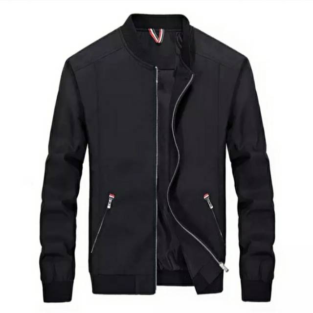 Jaket pria formal / jaket semi bomber casual