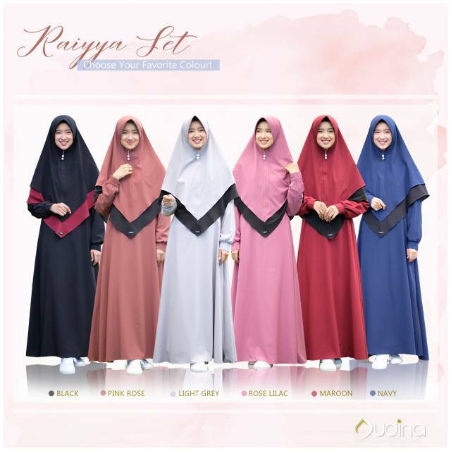 RAIYYA SET / GAMIS SYARI AUDINA / GAMIS SET SYARI