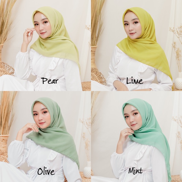 [PART 1] Bella Square hijab segiempat KUALITAS PREMIUM (KIM)