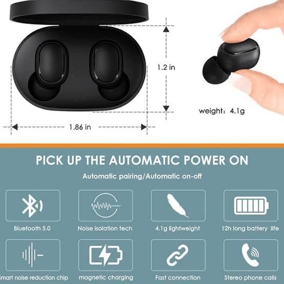Xiaomi Redmi Mi Airdots 2 TWS Earbuds Wireless Earphone Original 100%