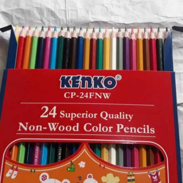 

Pinsil warna Kenko 24colour non wood