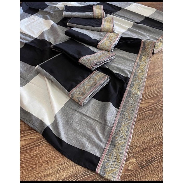 saput endek bali tepi songket