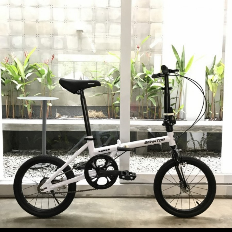 Sepeda Lipat 16 inch Senator Folding Bike - 1 speed