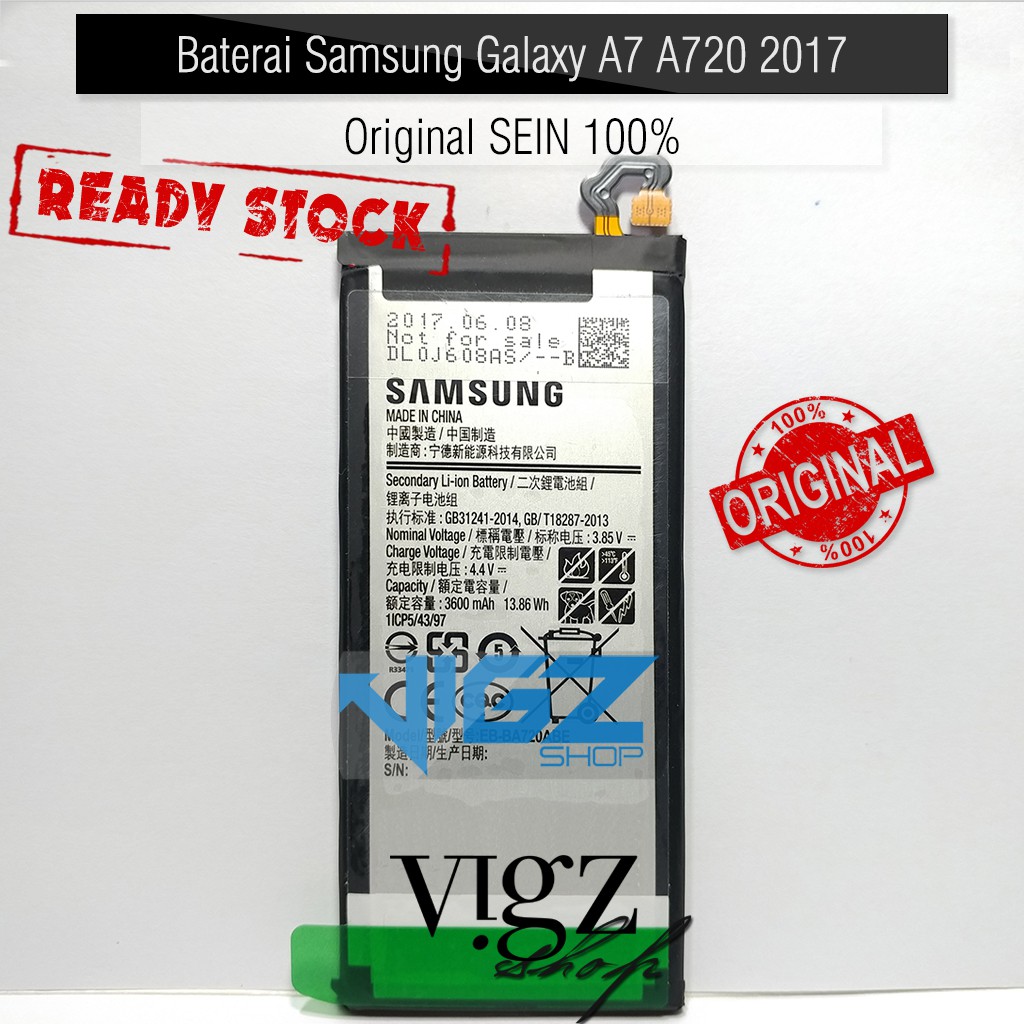 Baterai Samsung Galaxy A7 A720 2017 Original SEIN 100%