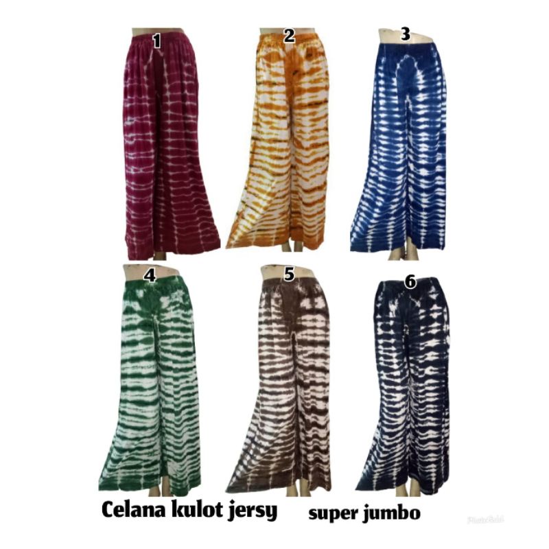 Kulot Bali jersey jumbo