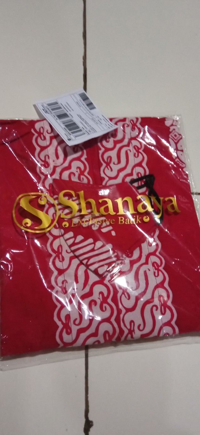 Shanaya Batik Tunik Cap Koin Zipper Depan  Ready Free Masker S M L Xl Xxl
