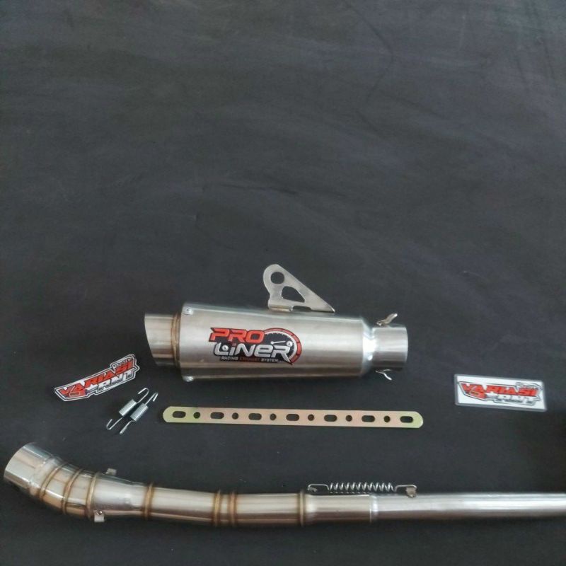 Knalpot Kenalpot Jupiter Z, Supra, Shogun, Vega R, Astrea. Merk Proliner