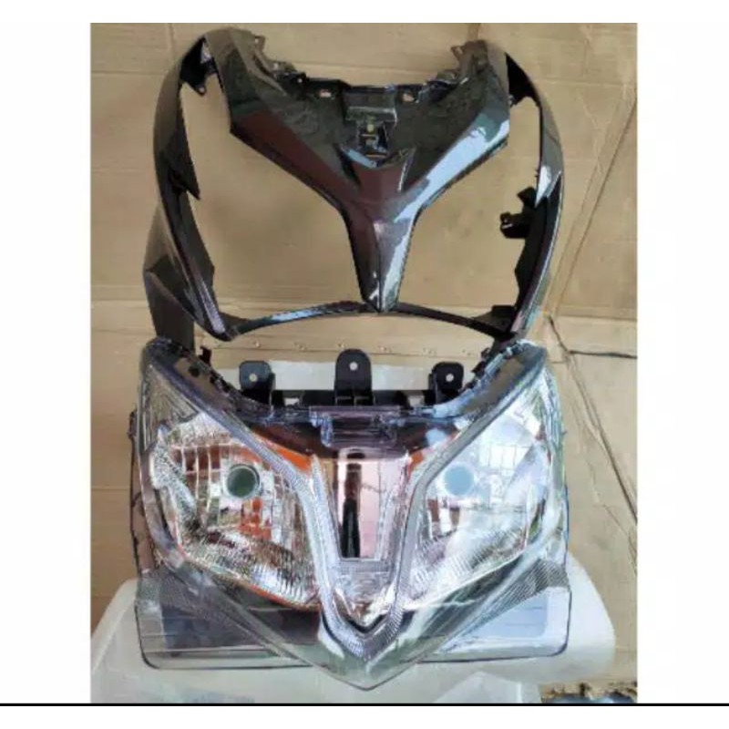 dasi tameng dan lampu depan vario 125 old