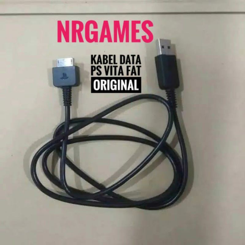KABEL USB PS VITA FAT ORI KABEL CHARGER PS VITA FAT SERI 1000 ORIGINAL