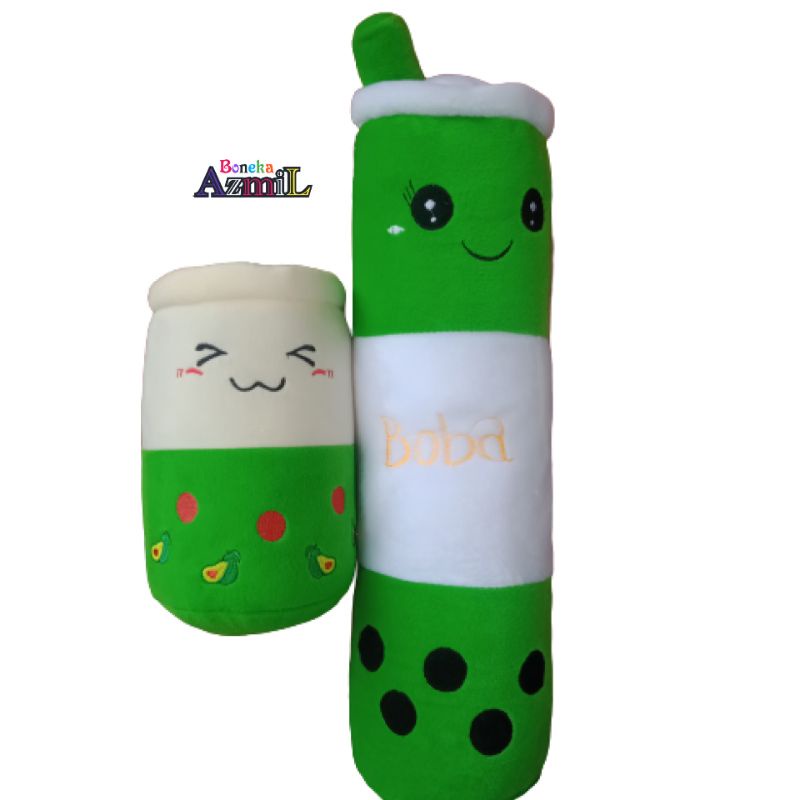 Boneka Boba dan guling boba 1 set