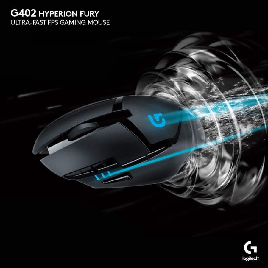 Logitech G402 Mouse Gaming Wired Ultra-Fast FPS