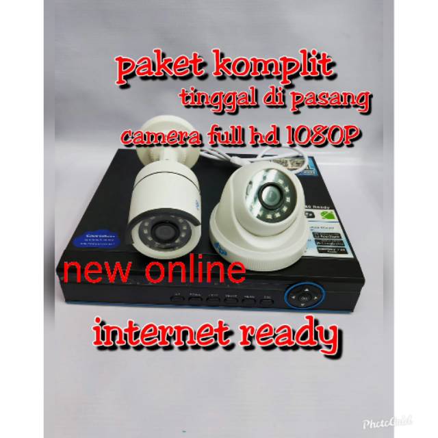 Paket CCTV 2 camera full HD 1080p