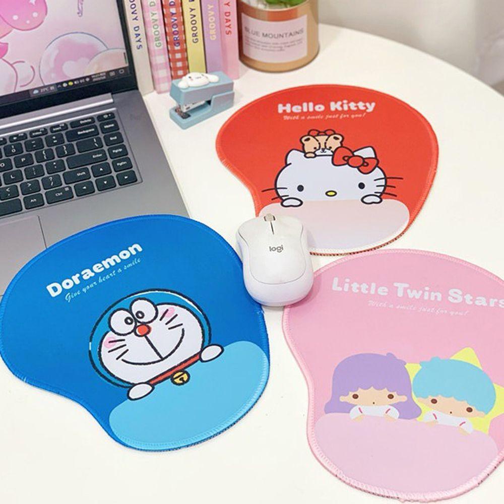 Agustina San-rio Alas Mouse Tahan Air Kawaii Gift My Melody Cinnamoroll Table Mat Alas Tikus Anti Slip