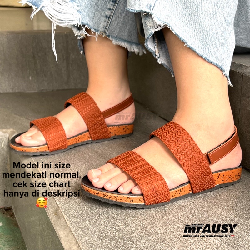 Sandal Wanita Birken Casual mrAUSY Strap 2 Diksi