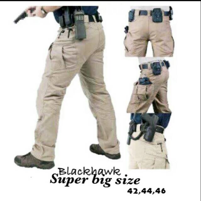 Celana panjang - celana pria - celana tactical - celana jumbo - tactical jumbo - blackhawak