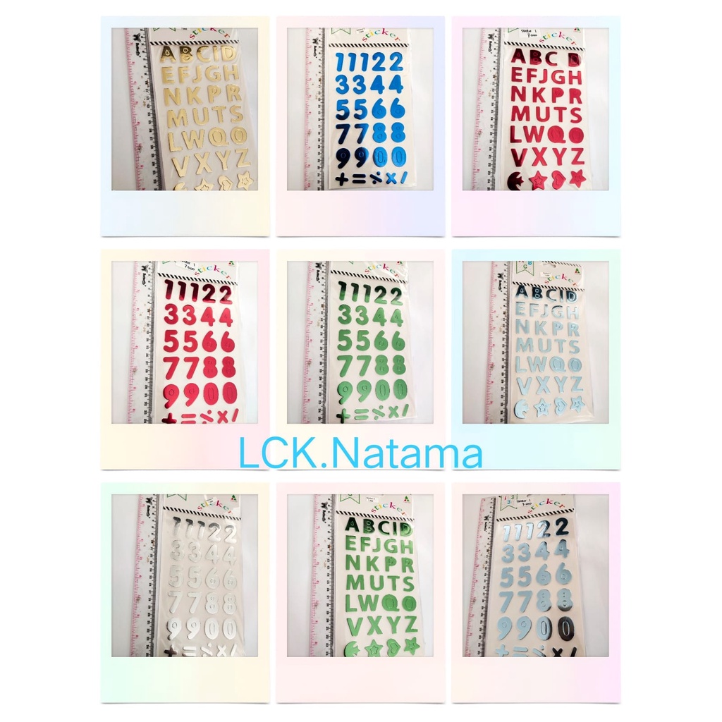 

Sticker Fancy I - Sticker tempel - sticker lucu - anak -craft