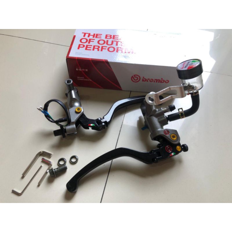 Master rem izumi brembo handle kiri kanan plus tabung assy ninja universal matic bebek dll