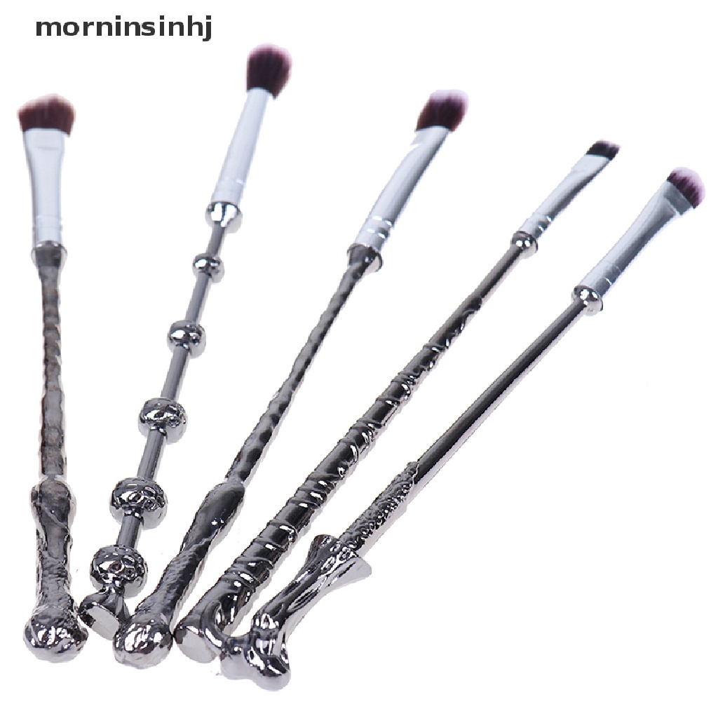 Mornin 5pcs / Set Tongkat Sihir Harry Potter Untuk Eyeshadow / Bibir