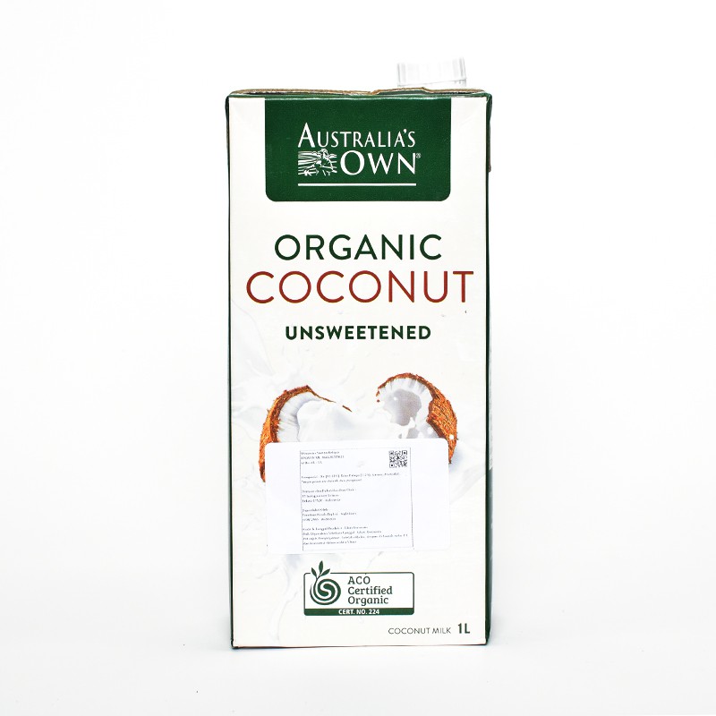 

AUSTRALIA'S OWN Organic Coconut Milk Unsweetened 1 Liter - Susu Kelapa Organik