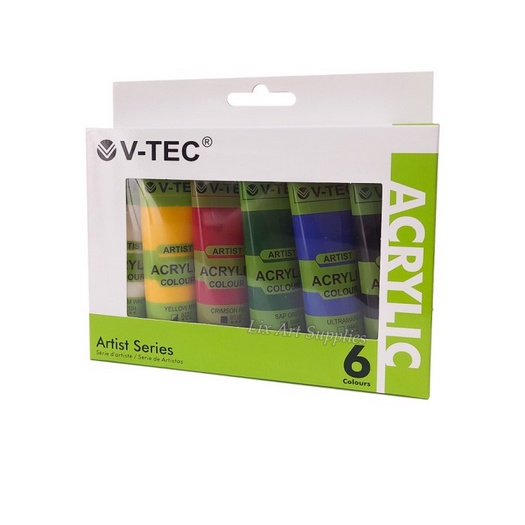 

V-TEC Acrylic Colour Type VT-635 35 ml-6 clr
