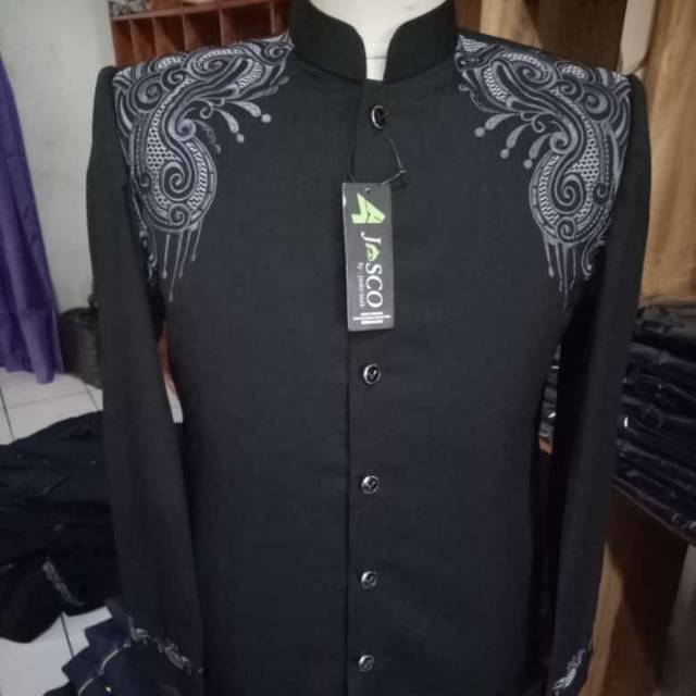 Pola Baju Jasko - Jual Baju Koko Koko Omar Baju Koko Biru ...