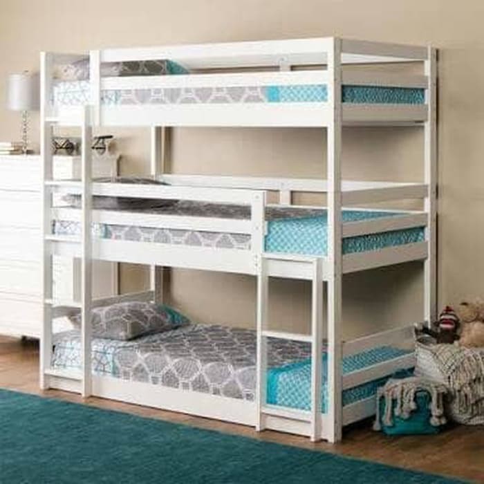 Dipan Anak Tingkat 3 Bunk Bed