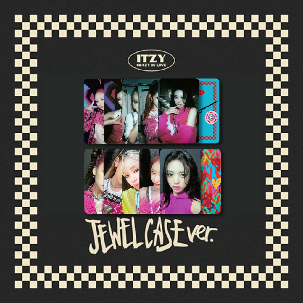 [Photocard] ITZY Crazy In Love Special Edition Jewel Case Ver.