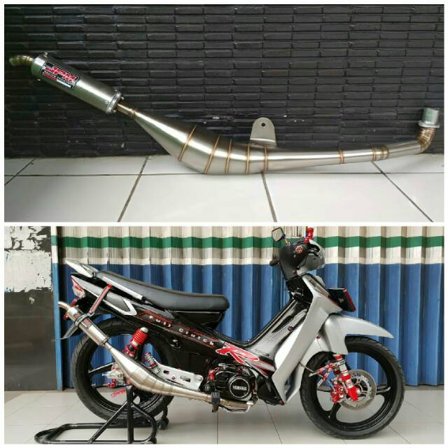 knalpot racing JPM RACING EXHAUST for Fizr stanlis