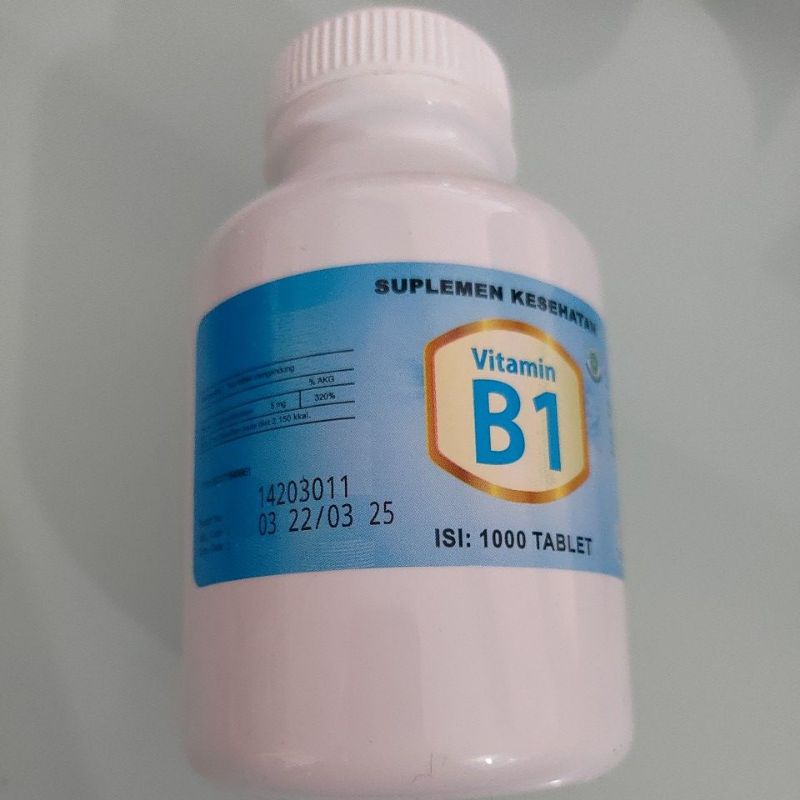 Vitamin b1 isi 1000, b12, b6 isi 1000 dan b complex