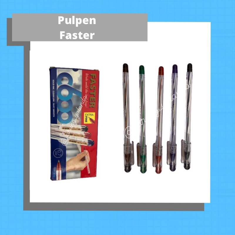 

Pulpen Faster 0.7 mm
