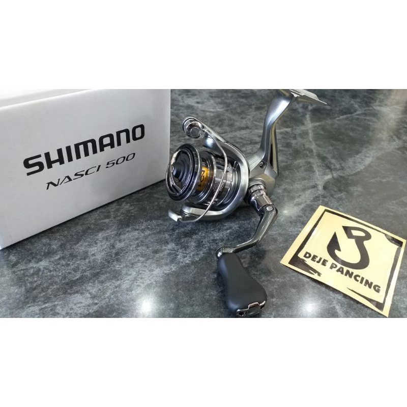 Promo [2021] Reel Shimano Nasci Fc 500 1000 2500 3000 4000 5000 Spinning  Diskon 17% Di Seller Hafizh Store 4 - Cikoko, Kota Jakarta Selatan