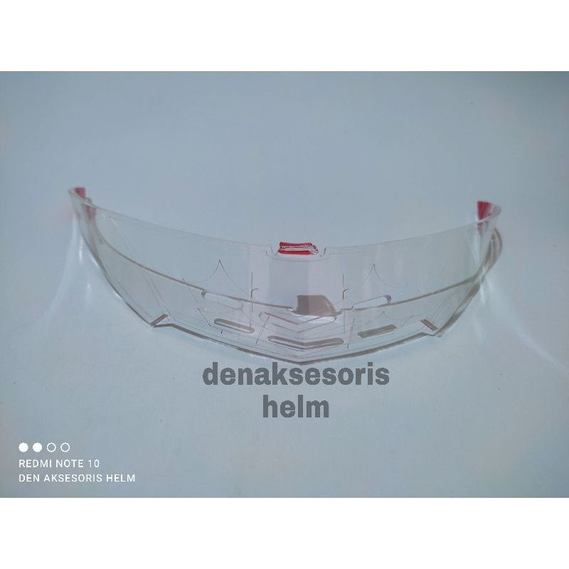 SPOILER HELM RSV300 RSV FF500 Free Buble Warp AKRILIK 3MM CLEAR SMOKE MODEL GPR