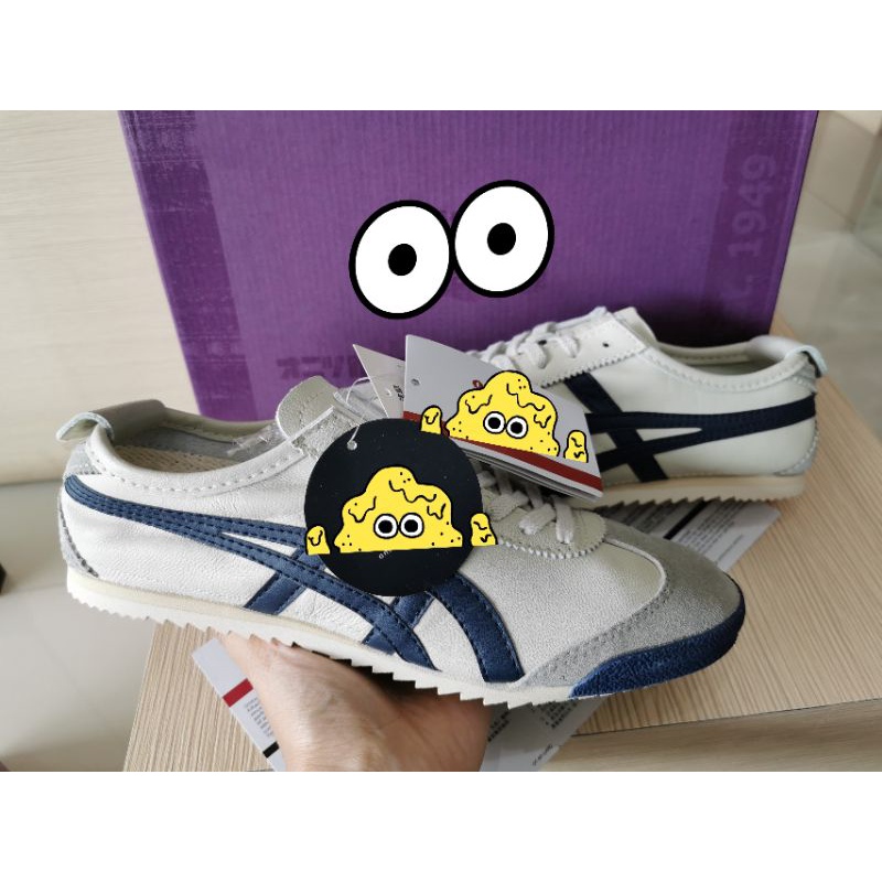 sepatu jepang cream navy nippon made