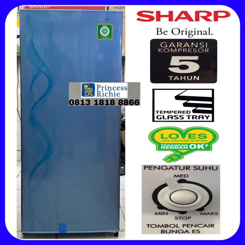 Kulkas Sharp 1 pintu New Kirei  SJ N 192 D