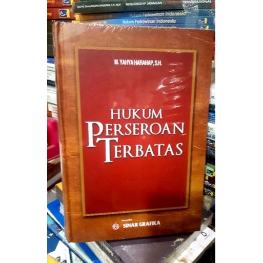 ORIGINAL BUKU HUKUM PERSEROAN TERBATAS - YAHYA HARAHAP