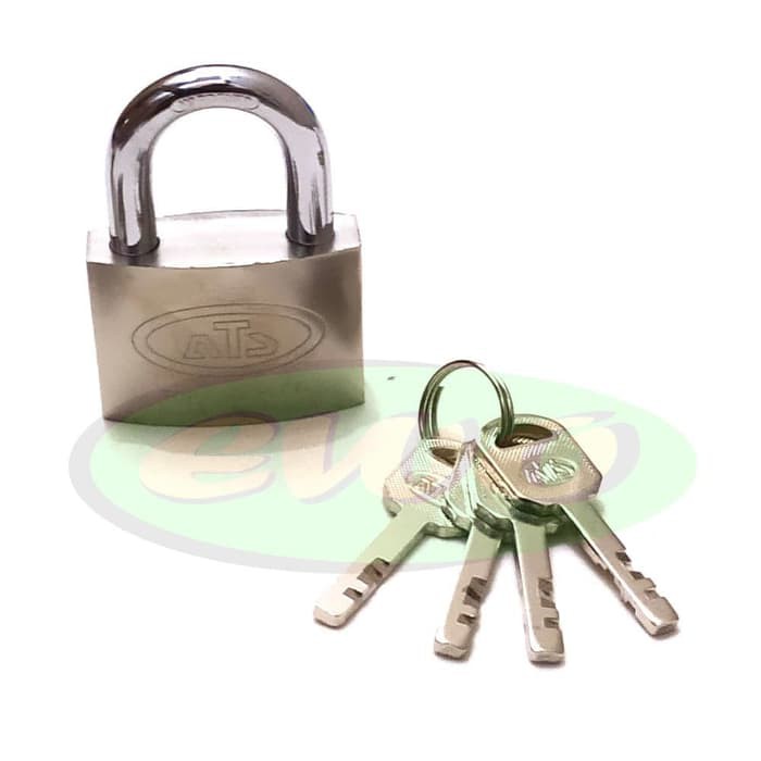 Kunci Gembok Pintu Gerbang Leher Pendek 60 mm ATS