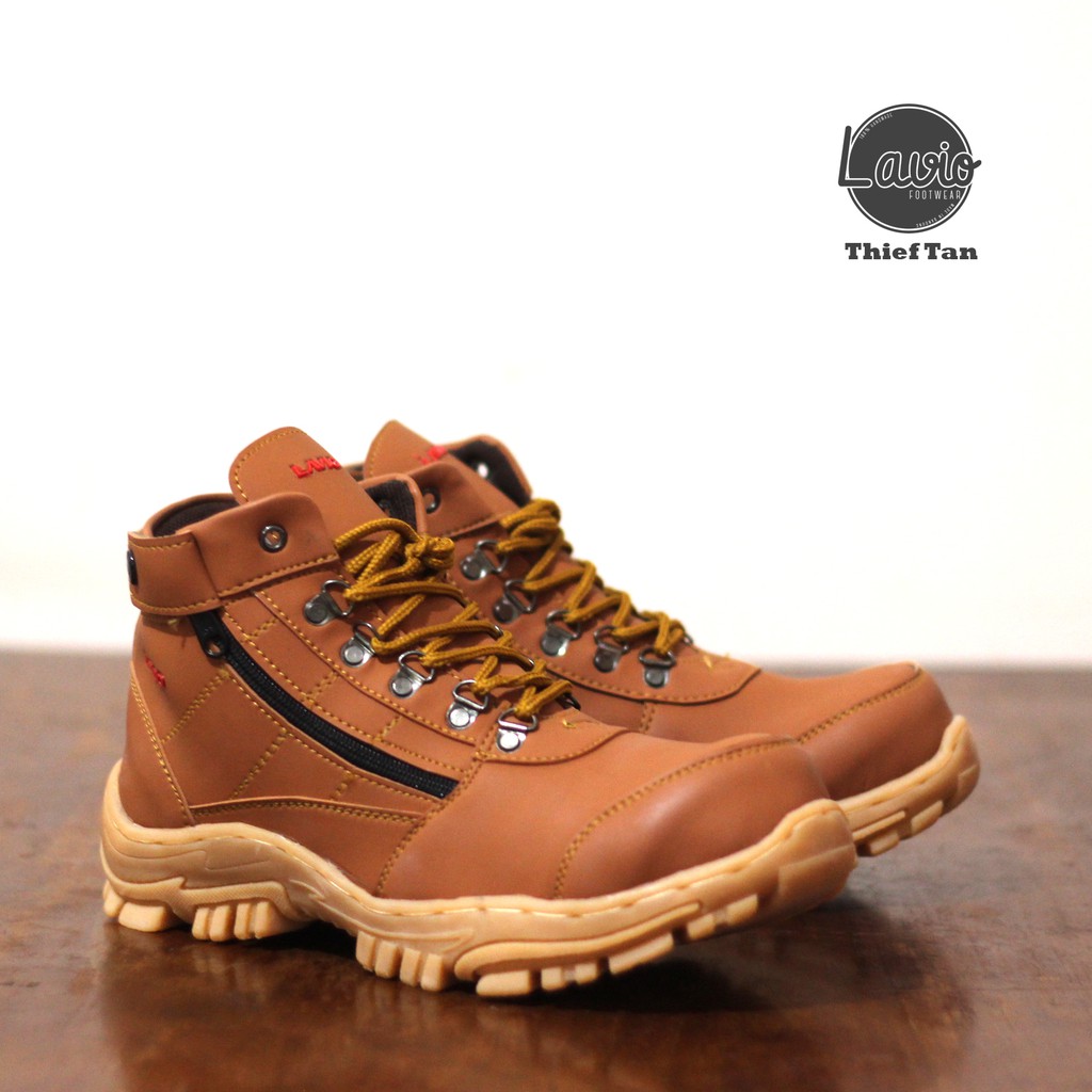 SAFETY KERJA LAPANGAN LAVIO THIEF ORIGINAL, SEPATU SAFETY PABRIK,  SEPATU BOOTS OUTDOOR