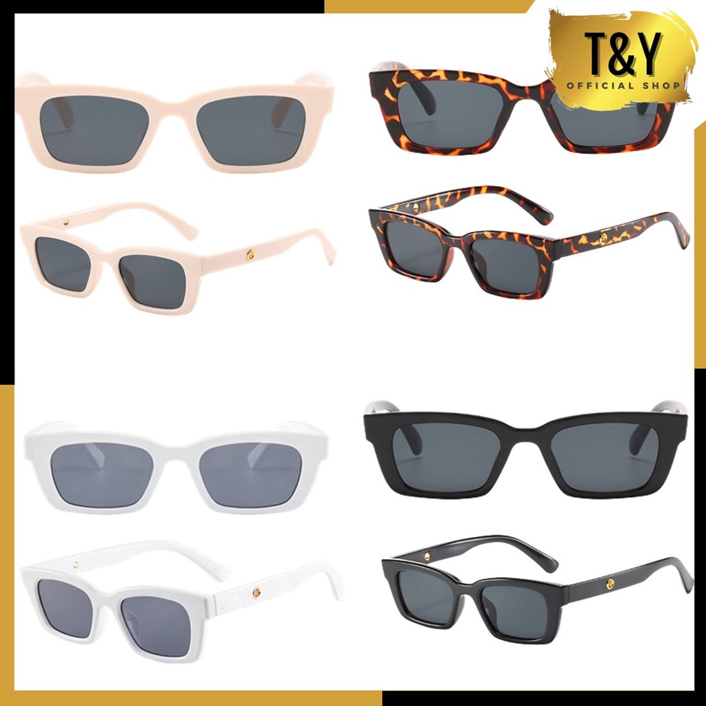 T&amp;Y Kacamata 6691 Kacamata Jennie Unisex Fashion Kaca Mata Hitam High Quality Sunglasses Kaca Mata Murah Import