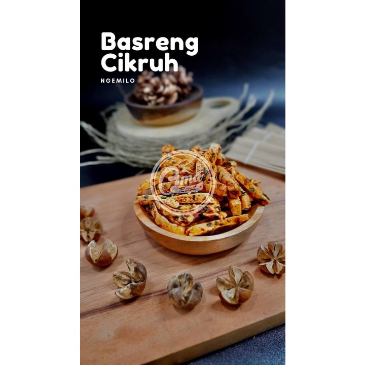 Basreng Pedas Daun Jeruk Kiloan 500 Gram Bumbu Cikruh