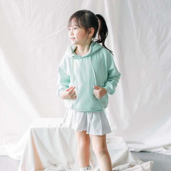 HOODIE GOODIE Kids Jumper Mint