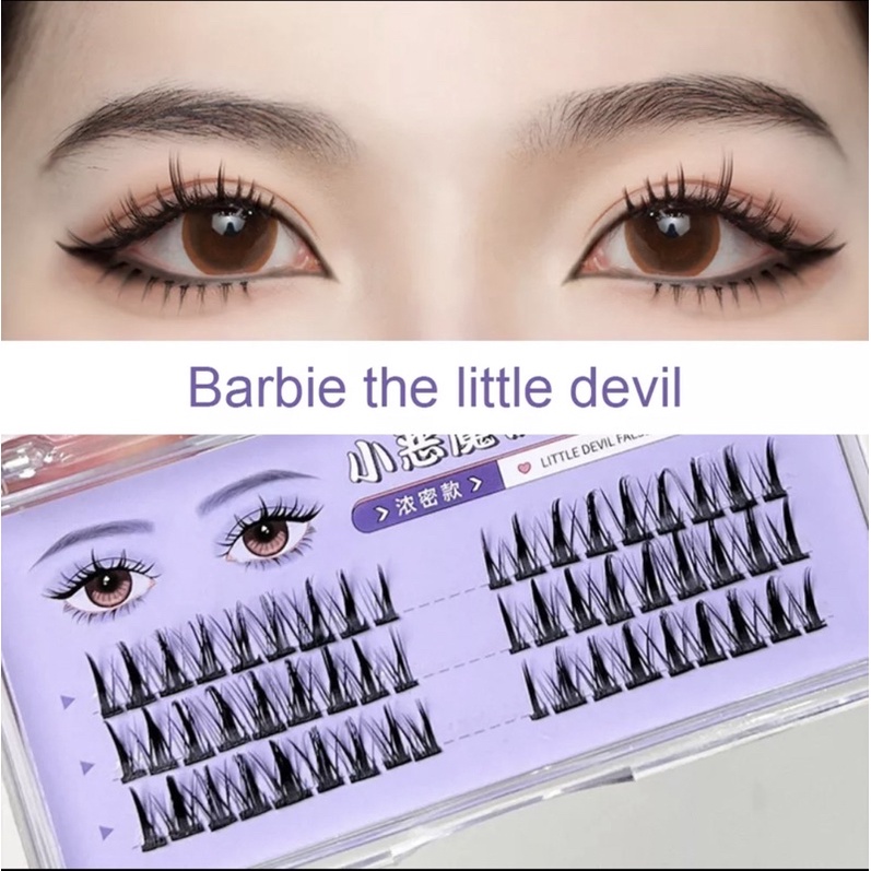 RCS ✅ NEW~ Barbie little devil eyelash bulu mata extensions bulu mata palsu DOUYIN eyelash