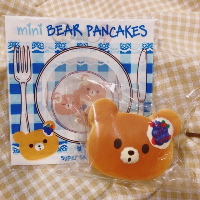 puni maru bear pancake squishy