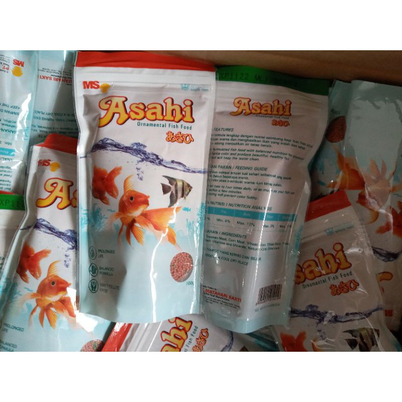 ASAHI PAKAN MAKANAN PELET IKAN HIAS MAS KOKI KOI FISH FOOD AQUASCAPE AQUARIUM