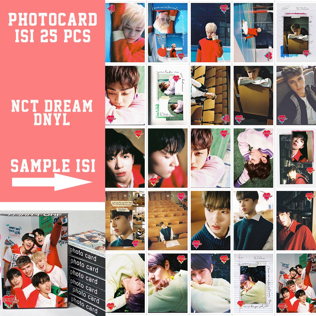 photocard nct dream 1pack isi 25pcs (cod)