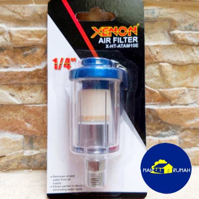 Filter Air Udara Angin Kompresor Spray Gun Saringan / Air Filter Separator - XENON 1/4&quot;